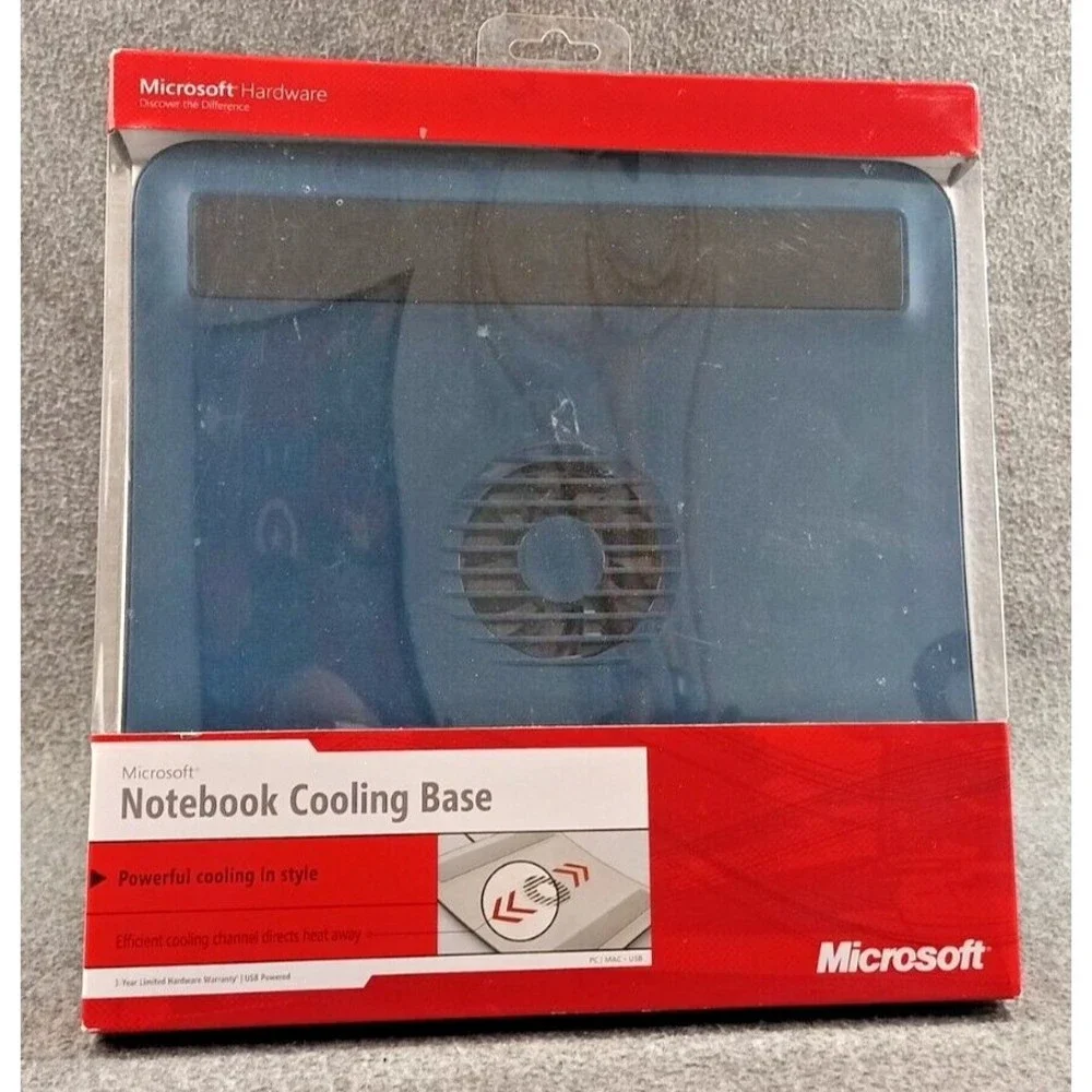 Microsoft Notebook Cooling Base Microsoft Hardware USB Powered